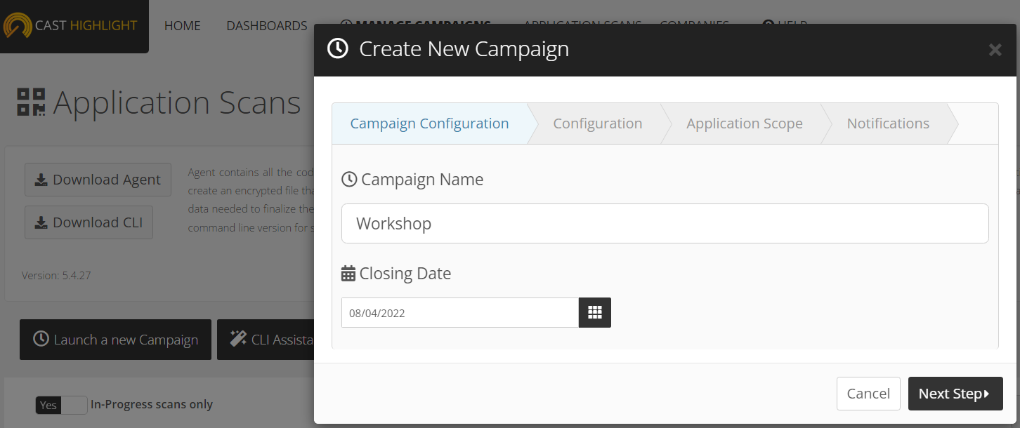 New Campaign