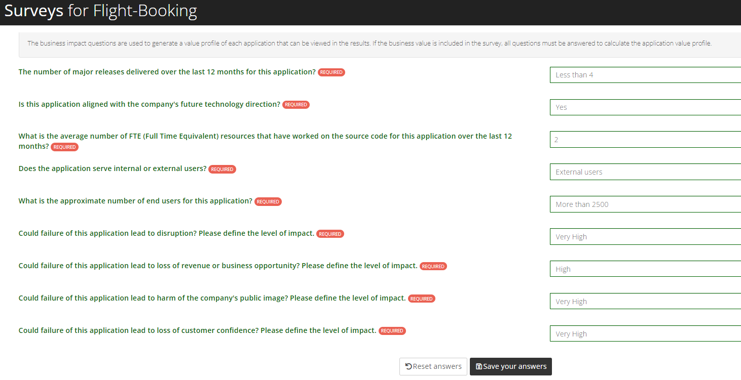 Second Survey